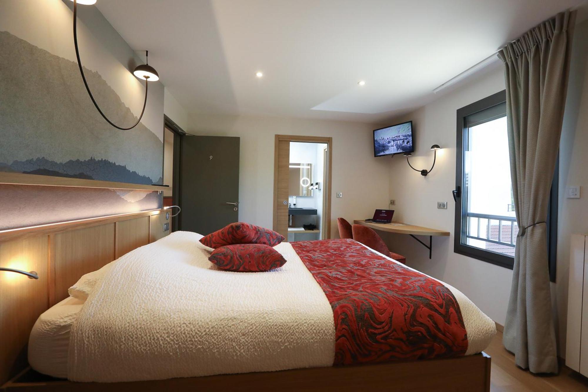 Logis Hotel Spa Restaurant Le Provence Lanarce المظهر الخارجي الصورة