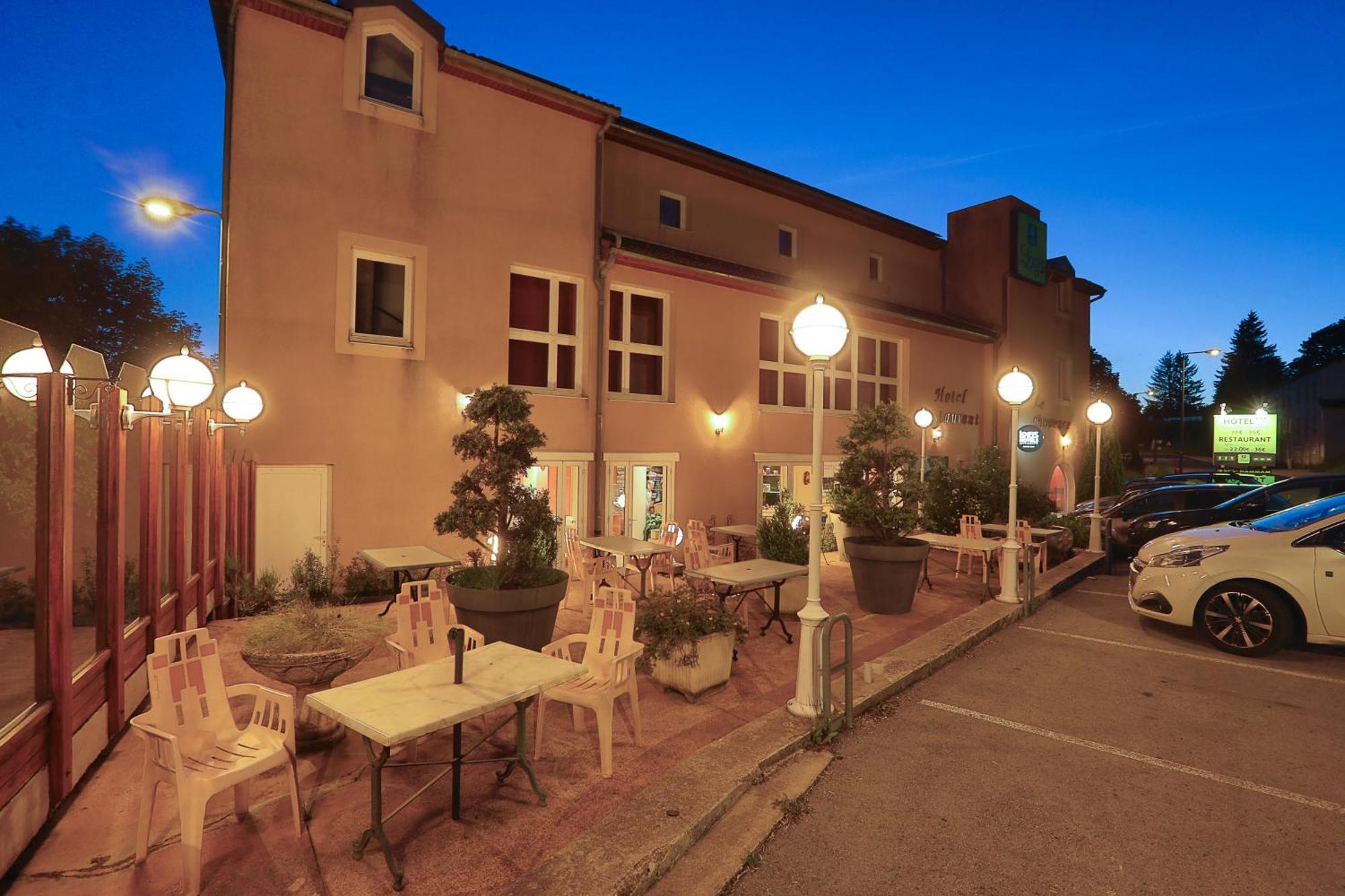 Logis Hotel Spa Restaurant Le Provence Lanarce المظهر الخارجي الصورة