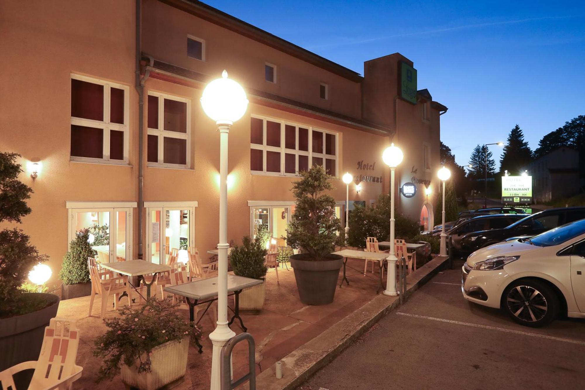 Logis Hotel Spa Restaurant Le Provence Lanarce المظهر الخارجي الصورة