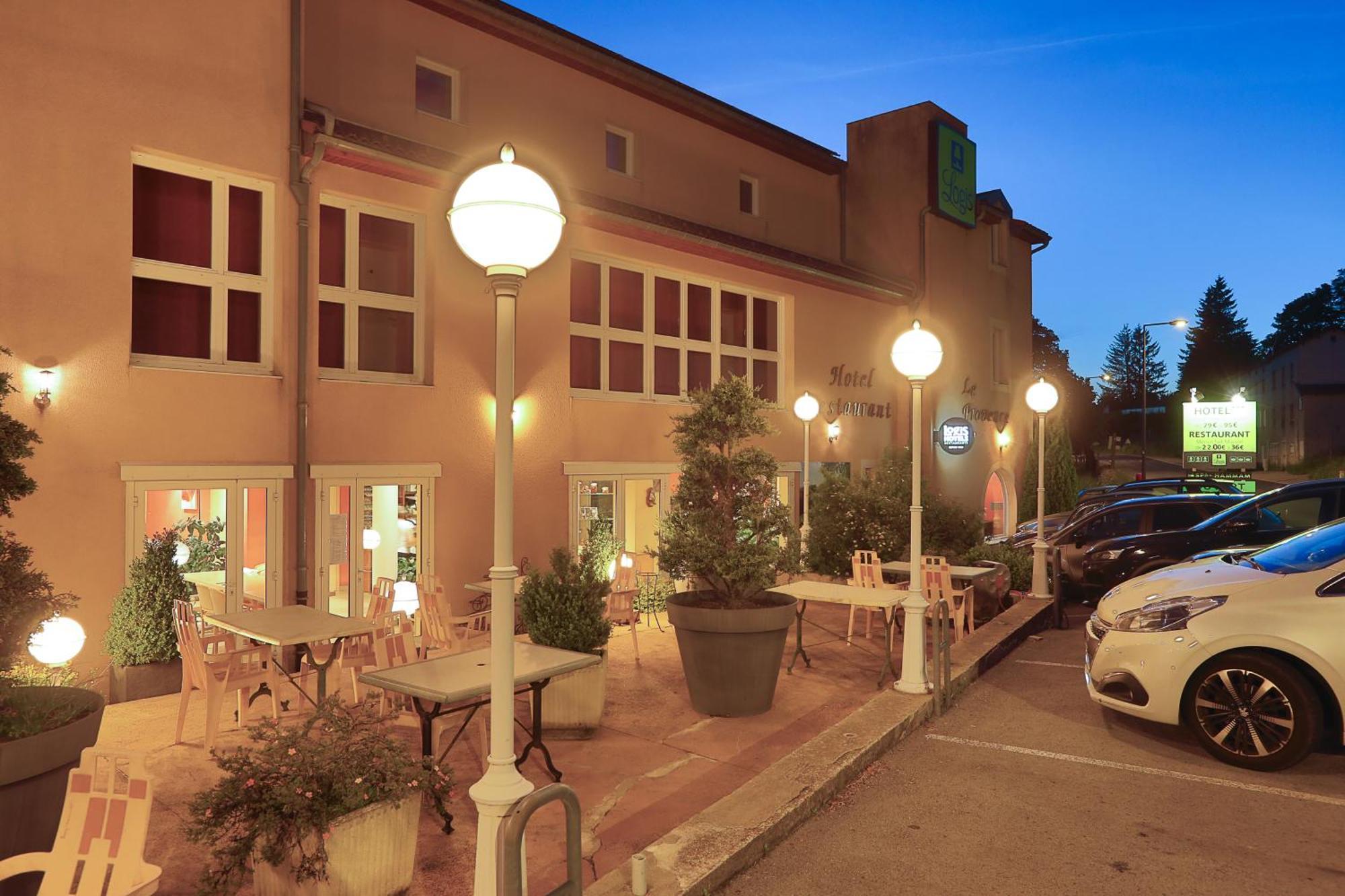 Logis Hotel Spa Restaurant Le Provence Lanarce المظهر الخارجي الصورة